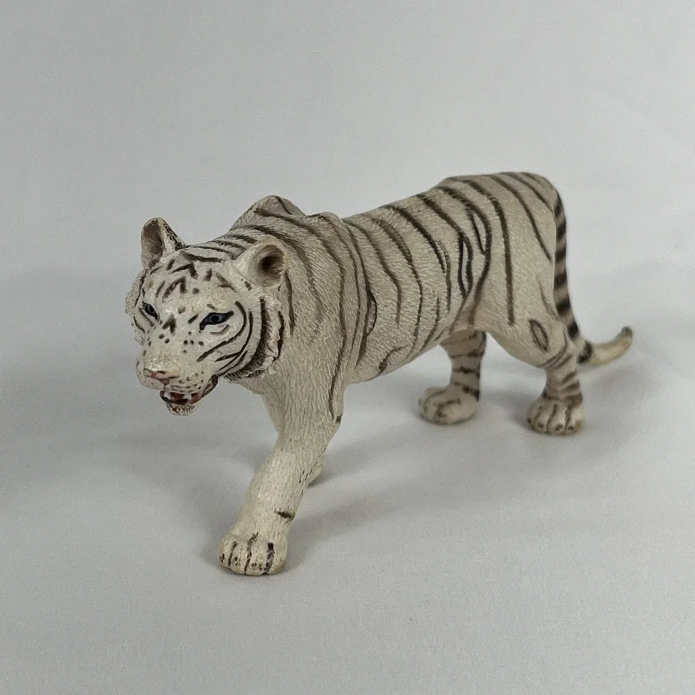 Schleich White Siberian Tiger Big Cat Wildlife Figure 2007 Retired Male
